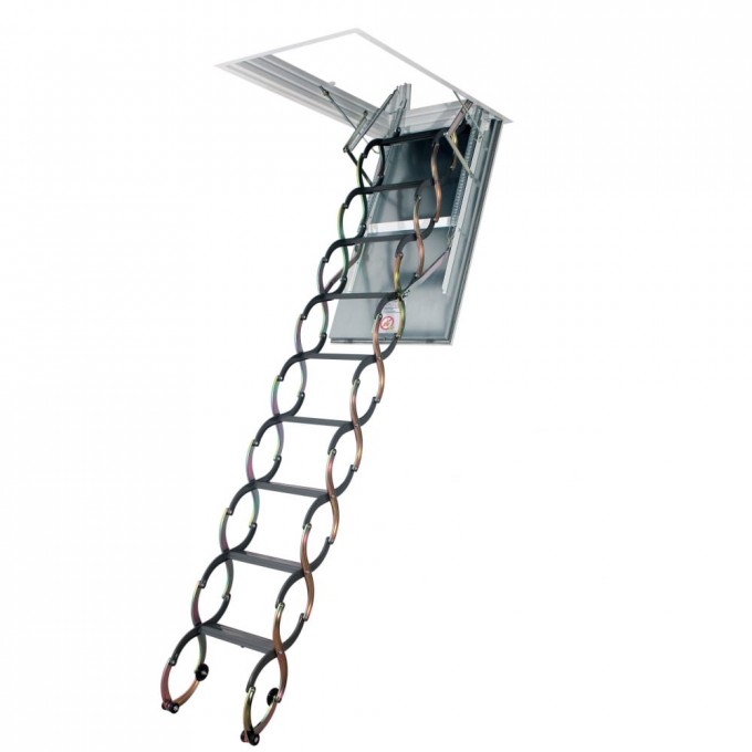 Металлическая огнестойкая лестница FAKRO LSF 860136